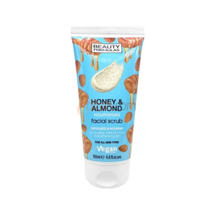 Beauty Formulas Nourishing Honey & Almond Facial Scrub - 150ml