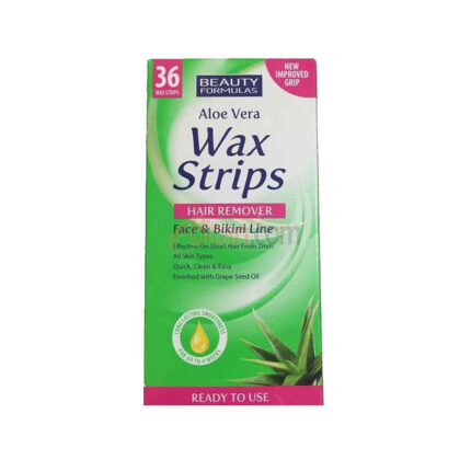Beauty Formulas Wax Strips Travel Pack