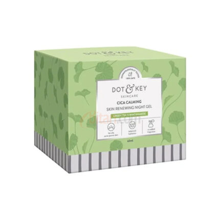 Dot & Key Cica Calming Skin Renewing Night Gel, 60ml