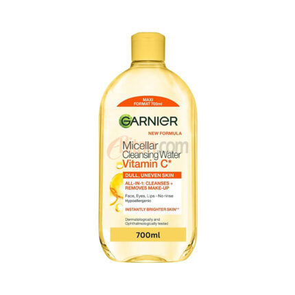 Garnier Skin Naturals Vitamin C Micellar Cleansing Water for Dull & Sensitive Skin 700 ml