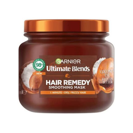 Garnier Ultimate Blends Coco Sleek Hair Remedy Mask