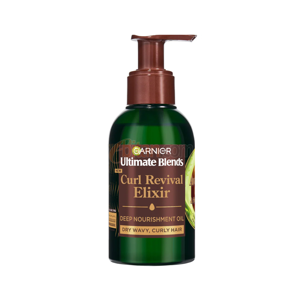 Garnier Ultimate Blends Curl Revival Elixir Deep Nourishment Oil 120ml Garnier Ultimate Blends Curl Revival Elixir Deep Nourishment Oil 120ml