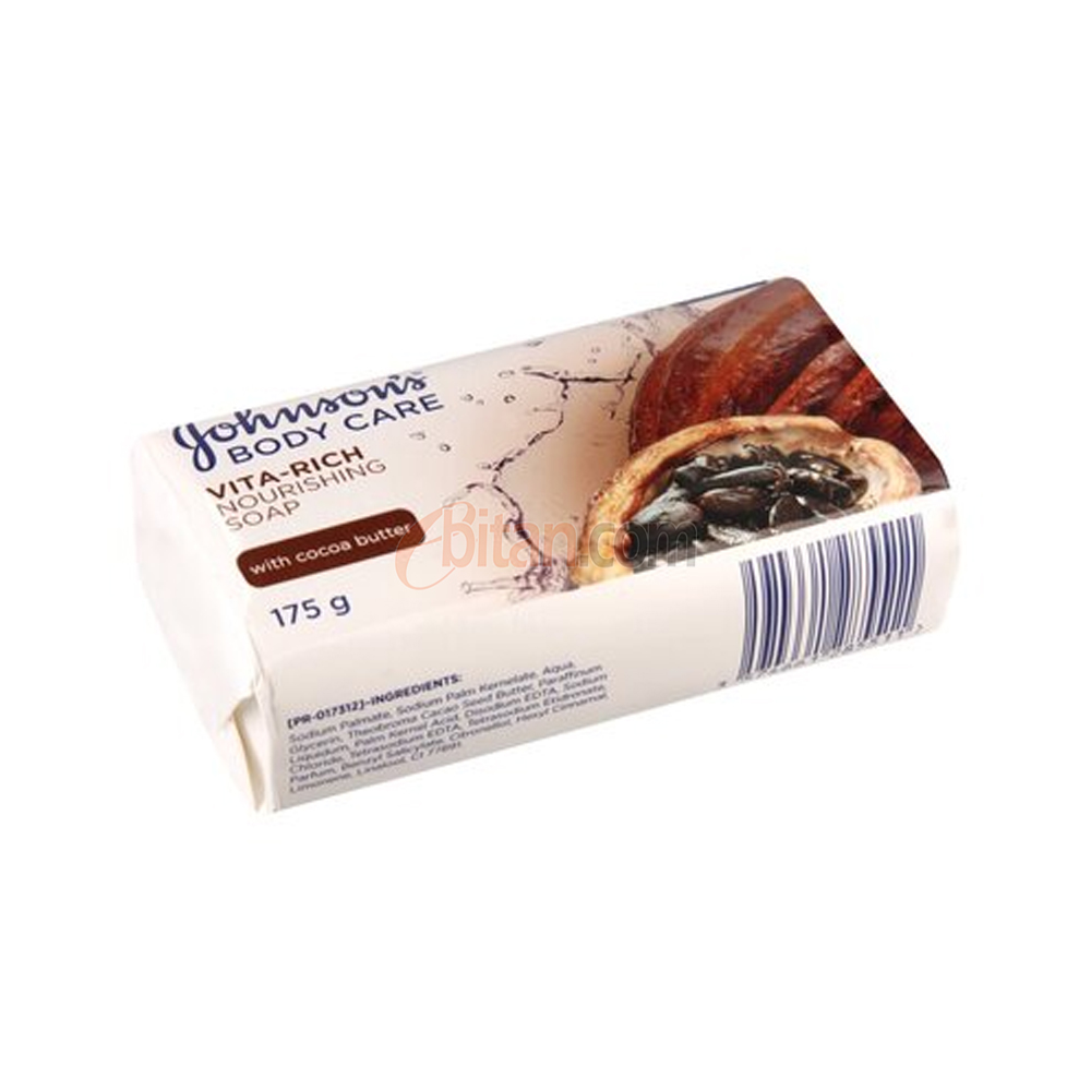Johnsons Vitarich Nourishing Soap 175Gm Johnsons Vitarich Nourishing Soap 175Gm