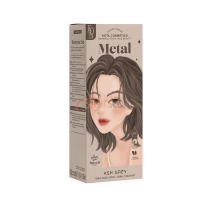 Kota Cosmetics Color Cream Metal Hair Color (Ash Grey)