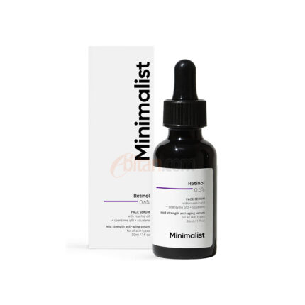 Minimalist Retinol 0.6% Mid-Strength Anti Aging Face Serum 30ml