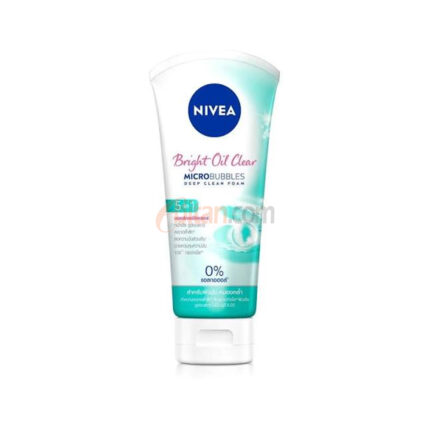 Nivea Bright Oil Clear Microbubbles Deep Clean Foam 100G