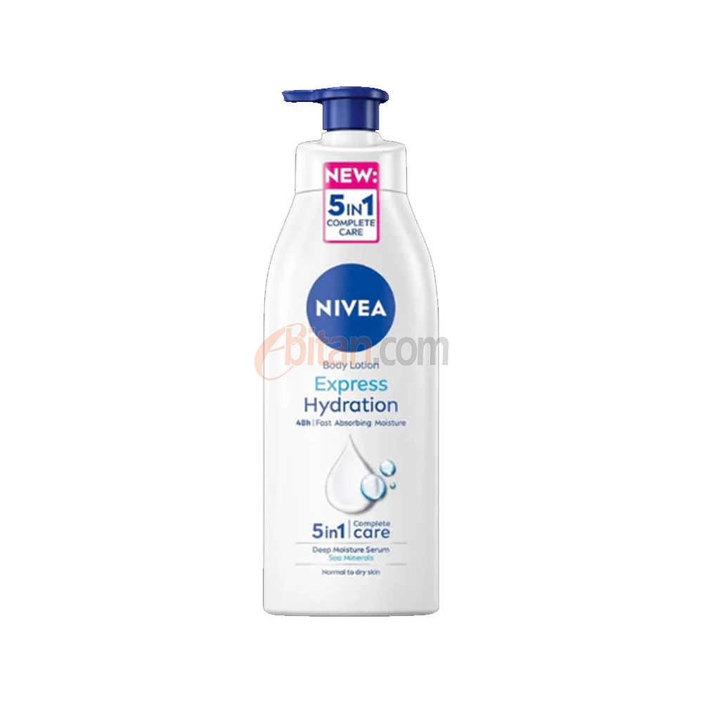 Nivea Express Hydration Body Lotion 5in1 Care 625ml Nivea Express Hydration Body Lotion 5in1 Care 625ml