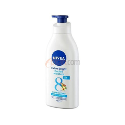 Nivea Extra Bright Double Moisture UV Extra 8 Super Food Lotion Radiant 550ml
