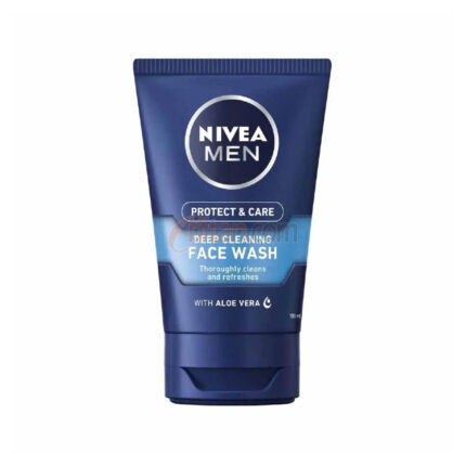 Nivea Men Protect & Care Deep Cleaning Face Wash With Aloe Vera - 100ml