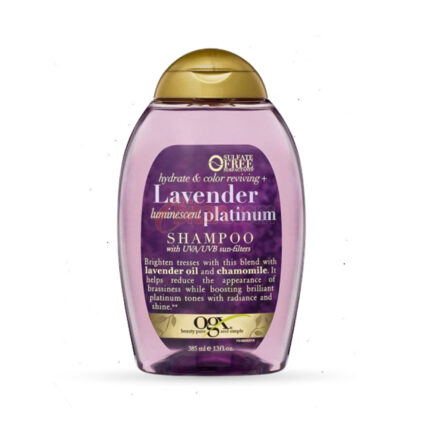 OGX Hydrate & Color Reviving Lavender Luminescent Platinum Shampoo - 385ml