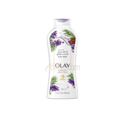Olay Essential Botanicals Vitamin B3 Complex Lavender & Cedar Leaves Body Wash 700ml