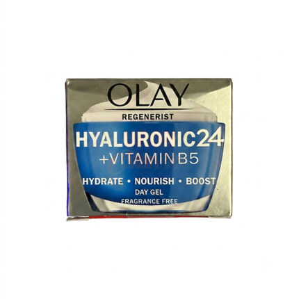 Olay Hyaluronic 24 + Vitamin B5 Day Gel Moisturiser with Niacinamide 50ml