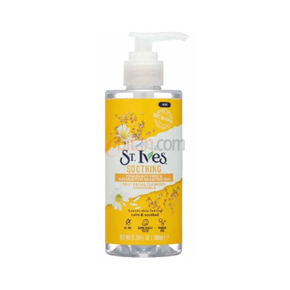 St. Ives Soothing Daily Facial Cleanser Chamomile 200ml St. Ives Soothing Daily Facial Cleanser Chamomile 200ml