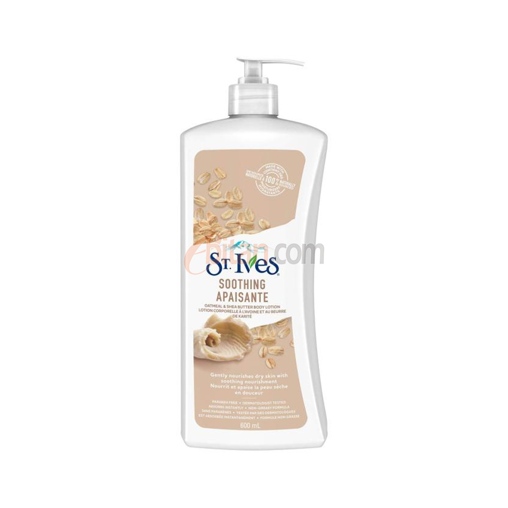 St. Ives Soothing Oatmeal & Shea Butter Body Lotion -532ml St. Ives Soothing Oatmeal & Shea Butter Body Lotion -532ml